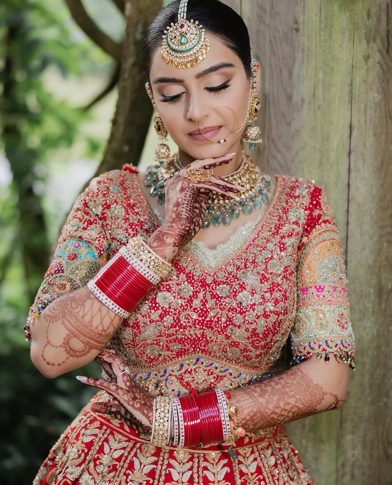 Bridal makeup by Fateh, look 4